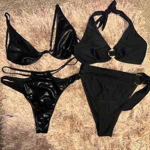 Nasty Gal set of two bikinis